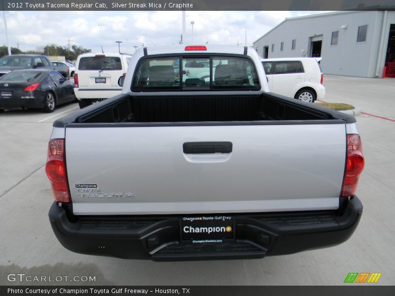 Silver Streak Mica / Graphite 2012 Toyota Tacoma Regular Cab