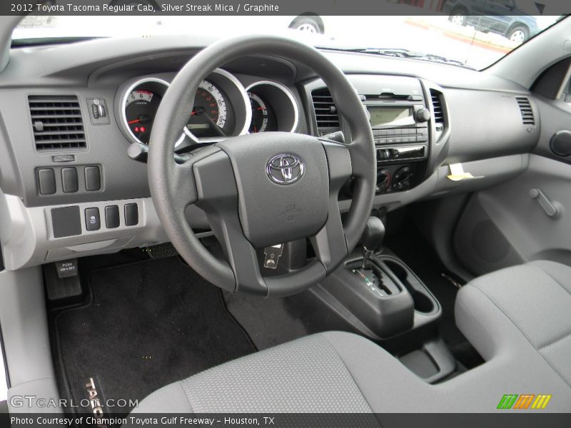 Silver Streak Mica / Graphite 2012 Toyota Tacoma Regular Cab