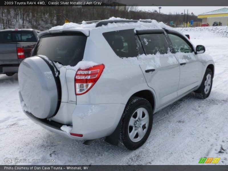Classic Silver Metallic / Ash Gray 2009 Toyota RAV4 4WD
