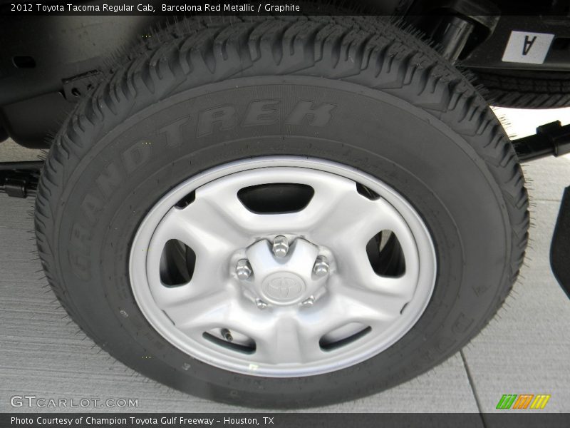  2012 Tacoma Regular Cab Wheel