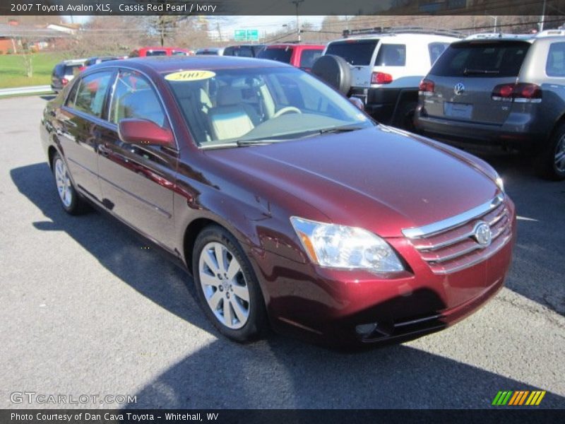 Cassis Red Pearl / Ivory 2007 Toyota Avalon XLS