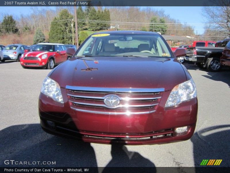 Cassis Red Pearl / Ivory 2007 Toyota Avalon XLS