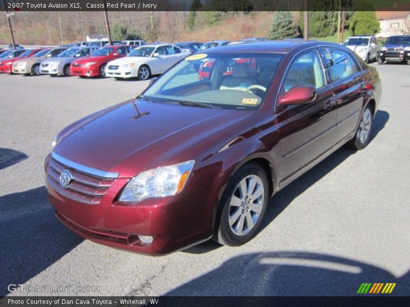Cassis Red Pearl / Ivory 2007 Toyota Avalon XLS