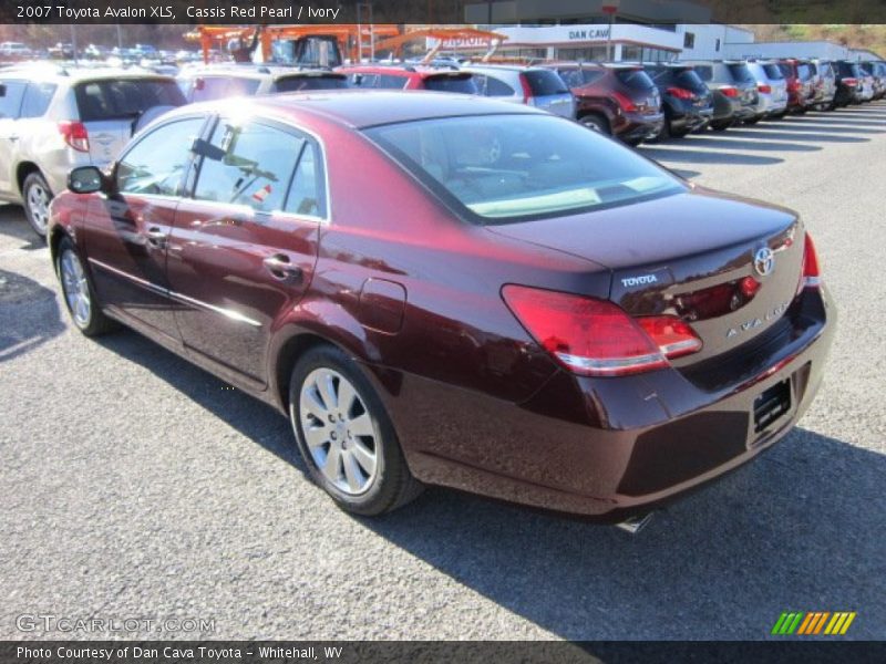 Cassis Red Pearl / Ivory 2007 Toyota Avalon XLS