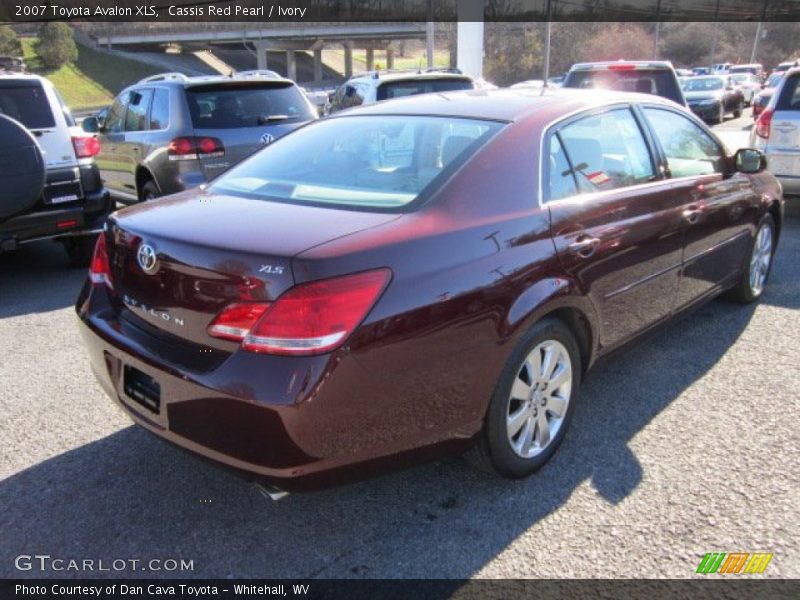 Cassis Red Pearl / Ivory 2007 Toyota Avalon XLS