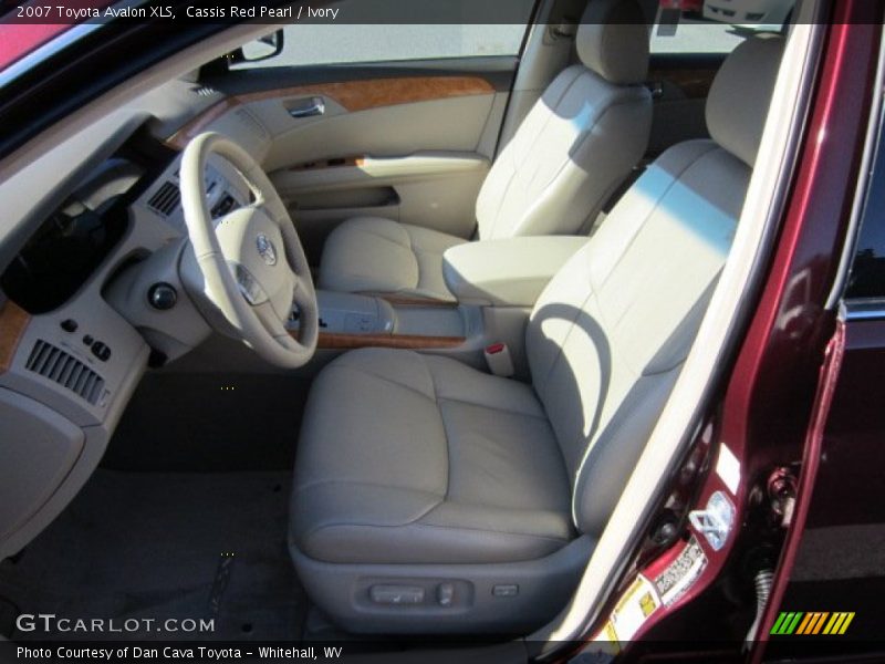 Cassis Red Pearl / Ivory 2007 Toyota Avalon XLS