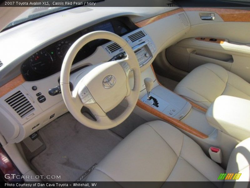 Cassis Red Pearl / Ivory 2007 Toyota Avalon XLS