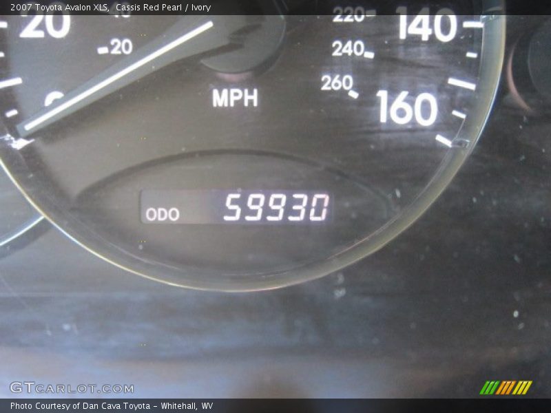 Cassis Red Pearl / Ivory 2007 Toyota Avalon XLS