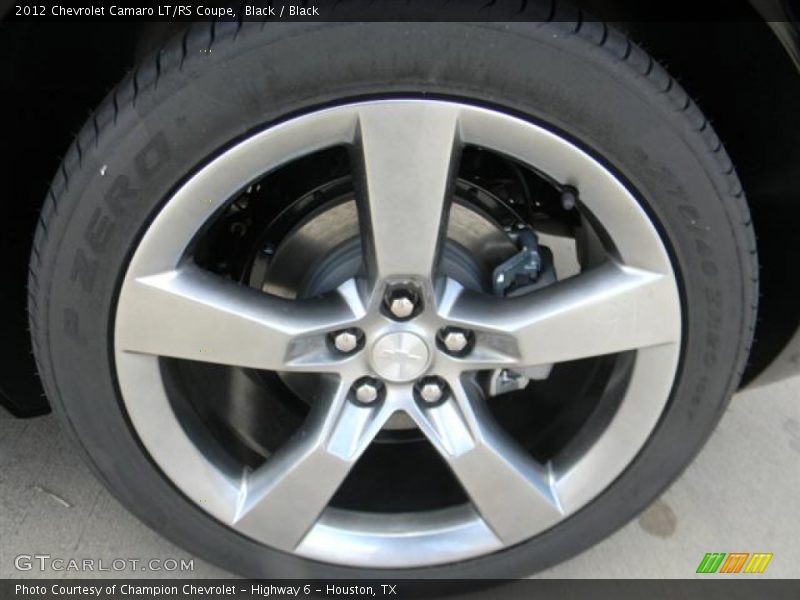 Black / Black 2012 Chevrolet Camaro LT/RS Coupe