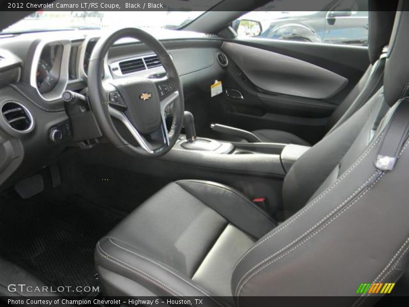 Black / Black 2012 Chevrolet Camaro LT/RS Coupe