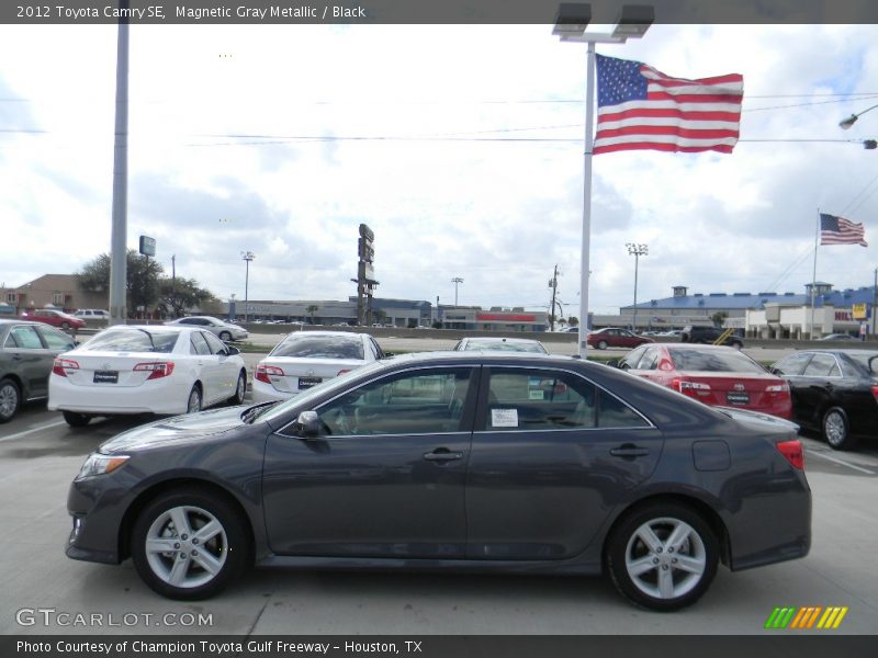 Magnetic Gray Metallic / Black 2012 Toyota Camry SE