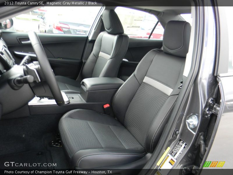 Front Seat of 2012 Camry SE