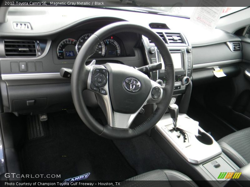 Dashboard of 2012 Camry SE