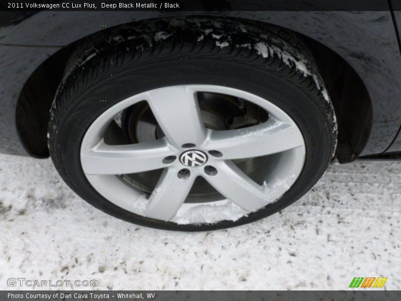 Deep Black Metallic / Black 2011 Volkswagen CC Lux Plus