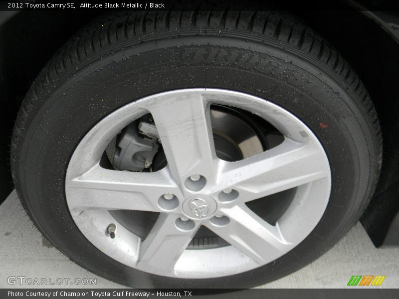 Attitude Black Metallic / Black 2012 Toyota Camry SE