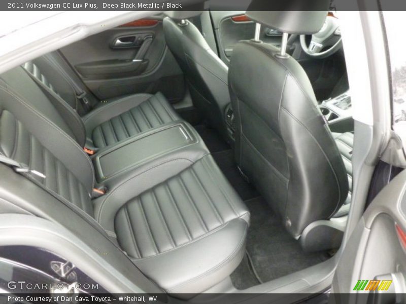 Deep Black Metallic / Black 2011 Volkswagen CC Lux Plus