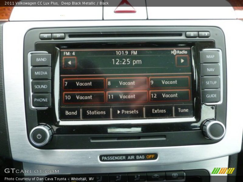 Controls of 2011 CC Lux Plus