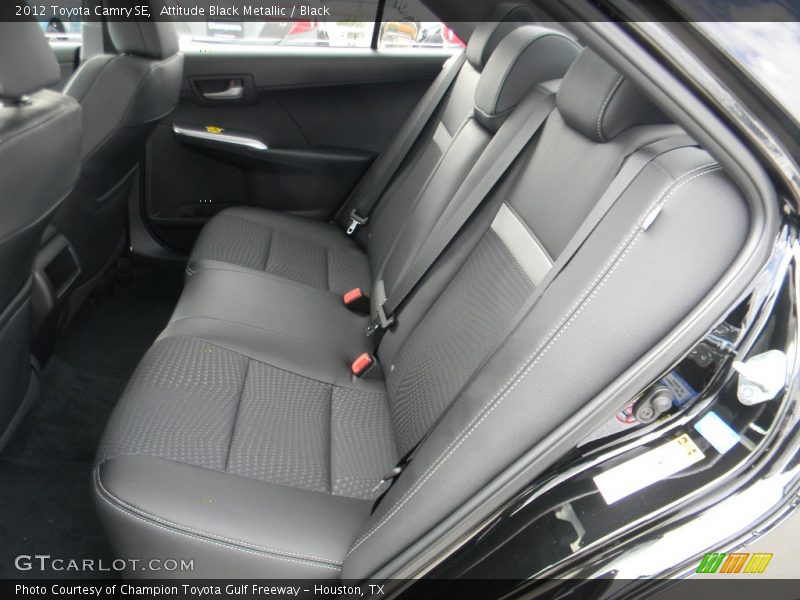  2012 Camry SE Black Interior