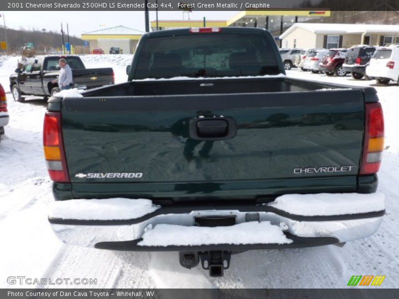 Forest Green Metallic / Graphite 2001 Chevrolet Silverado 2500HD LS Extended Cab 4x4