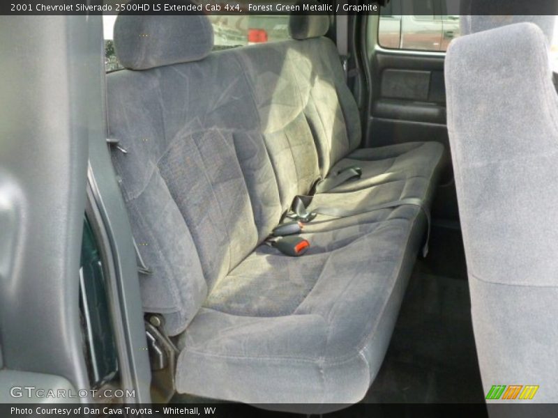 Forest Green Metallic / Graphite 2001 Chevrolet Silverado 2500HD LS Extended Cab 4x4