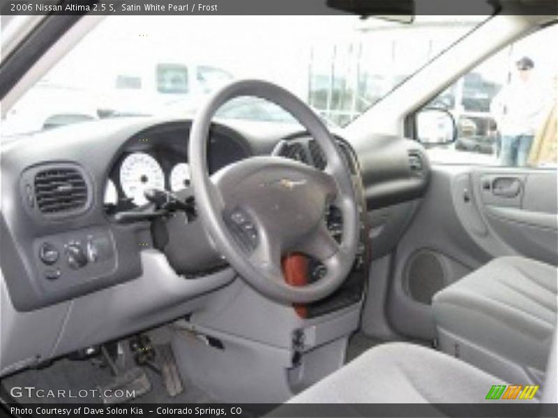 Satin White Pearl / Frost 2006 Nissan Altima 2.5 S