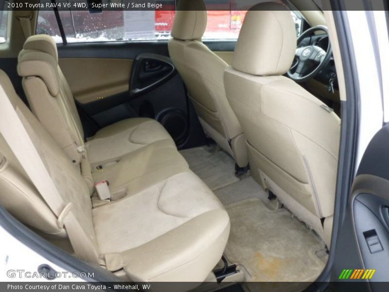 Rear Seat of 2010 RAV4 V6 4WD