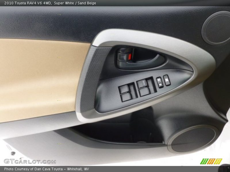 Super White / Sand Beige 2010 Toyota RAV4 V6 4WD