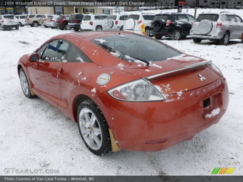 Sunset Orange Pearlescent / Dark Charcoal 2006 Mitsubishi Eclipse GT Coupe