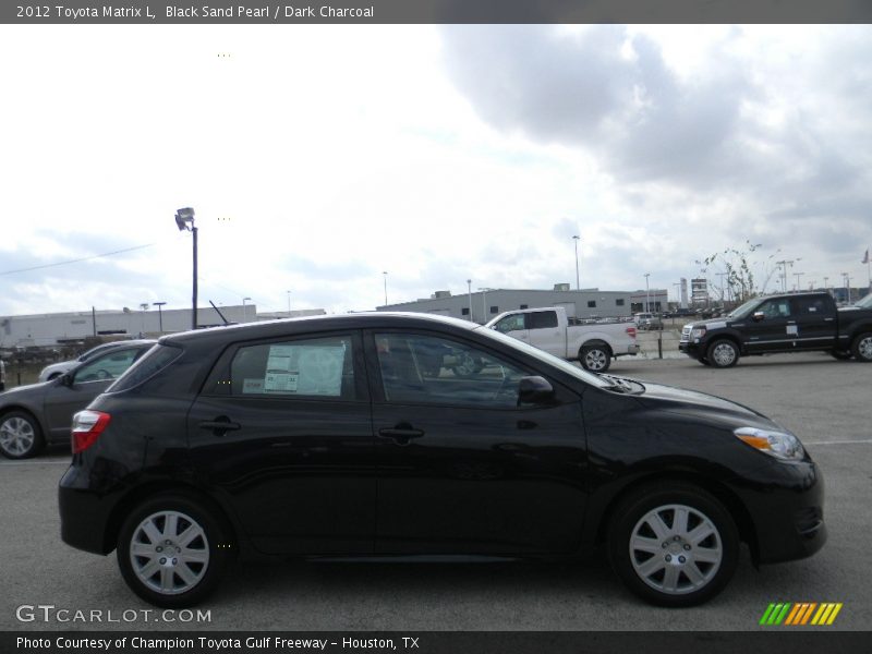 Black Sand Pearl / Dark Charcoal 2012 Toyota Matrix L