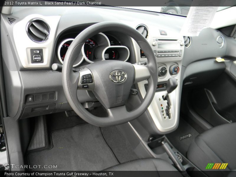 Dashboard of 2012 Matrix L