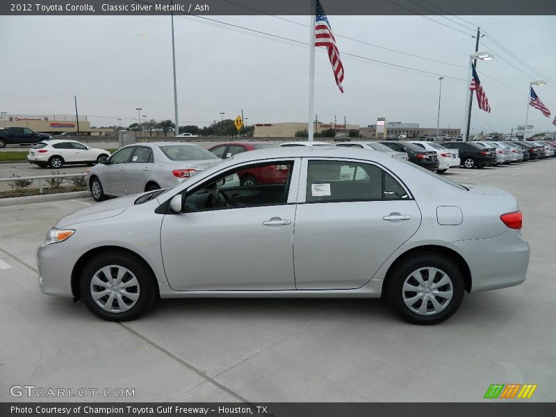  2012 Corolla  Classic Silver Metallic
