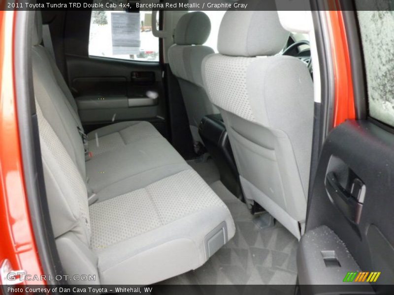 Barcelona Red Metallic / Graphite Gray 2011 Toyota Tundra TRD Double Cab 4x4
