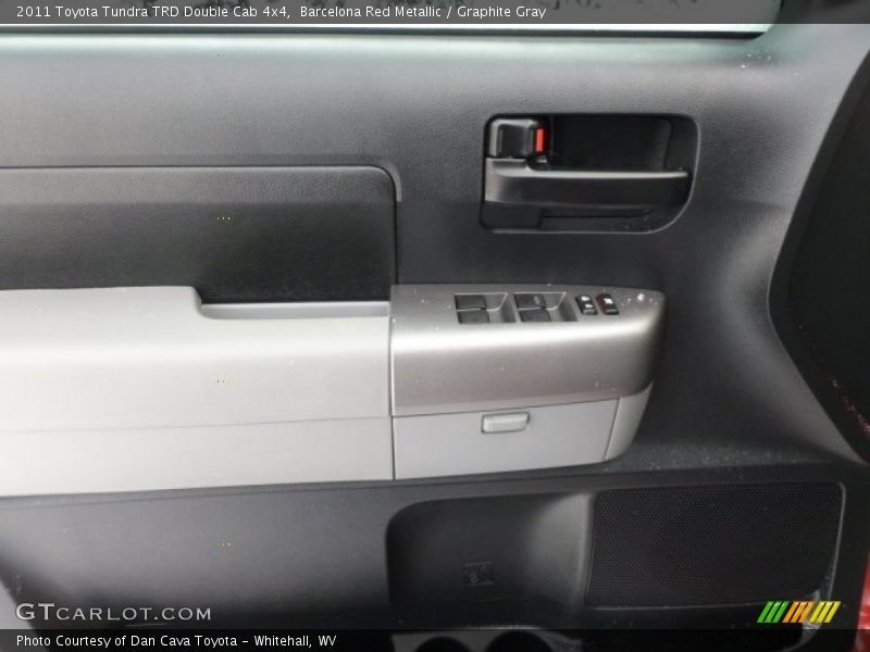 Barcelona Red Metallic / Graphite Gray 2011 Toyota Tundra TRD Double Cab 4x4