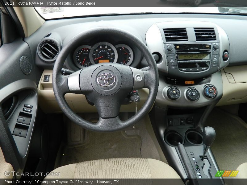 Dashboard of 2011 RAV4 I4