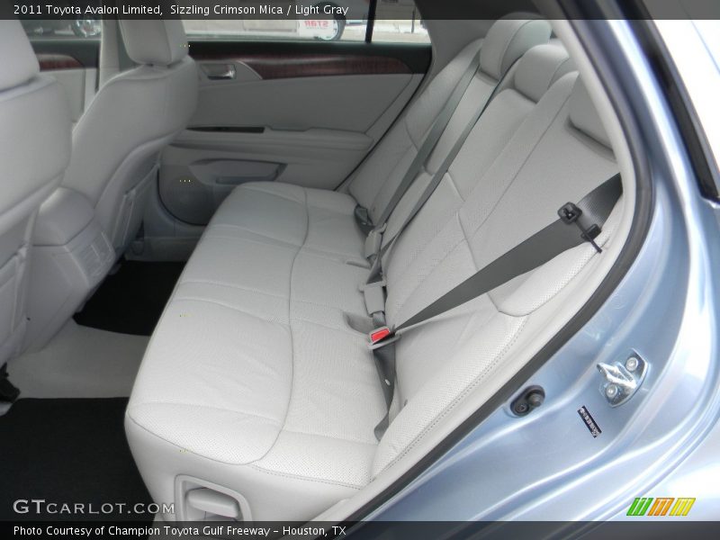 Sizzling Crimson Mica / Light Gray 2011 Toyota Avalon Limited