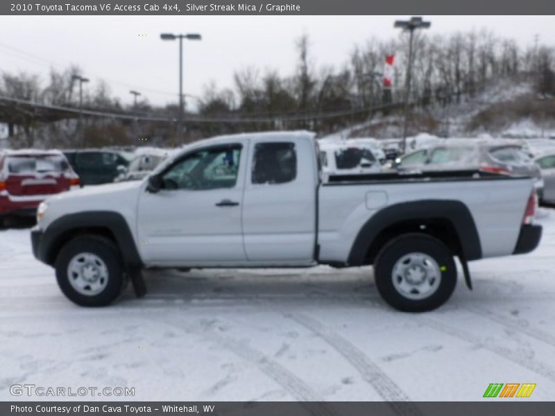 Silver Streak Mica / Graphite 2010 Toyota Tacoma V6 Access Cab 4x4