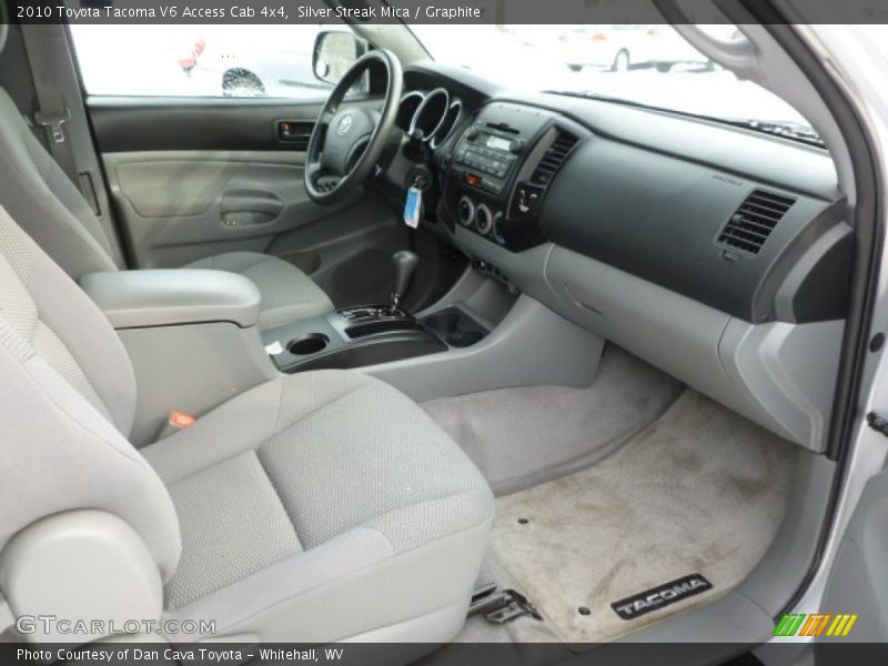 Silver Streak Mica / Graphite 2010 Toyota Tacoma V6 Access Cab 4x4