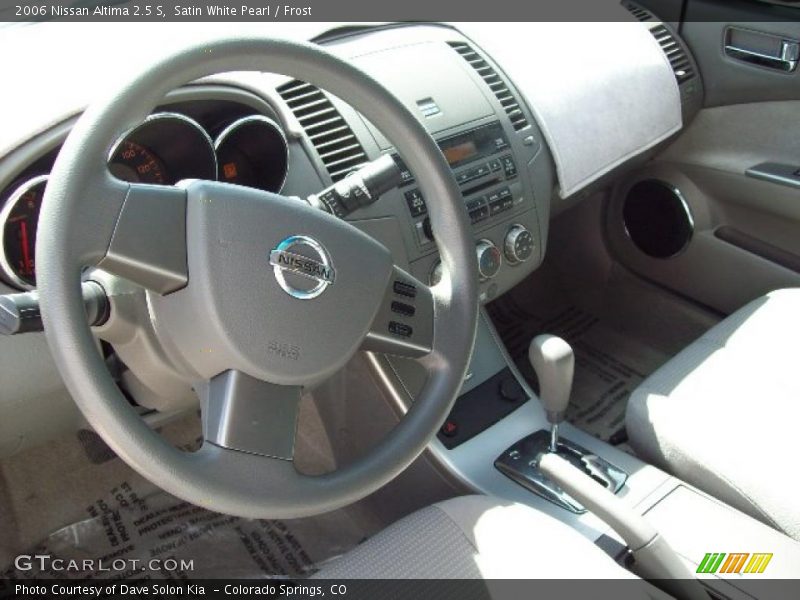 Satin White Pearl / Frost 2006 Nissan Altima 2.5 S