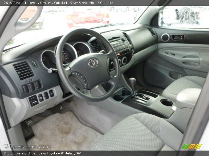 Silver Streak Mica / Graphite 2010 Toyota Tacoma V6 Access Cab 4x4
