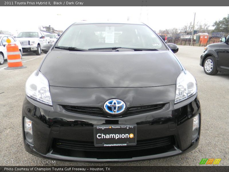 Black / Dark Gray 2011 Toyota Prius Hybrid II