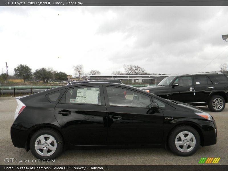 Black / Dark Gray 2011 Toyota Prius Hybrid II