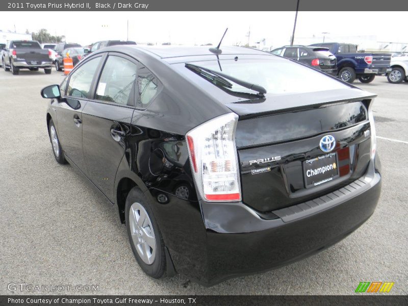 Black / Dark Gray 2011 Toyota Prius Hybrid II