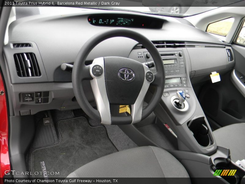 Dashboard of 2011 Prius Hybrid II