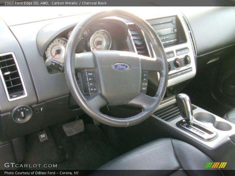 Carbon Metallic / Charcoal Black 2007 Ford Edge SEL AWD