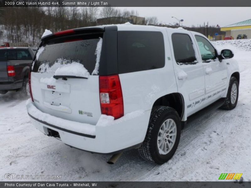 Summit White / Light Tan 2009 GMC Yukon Hybrid 4x4