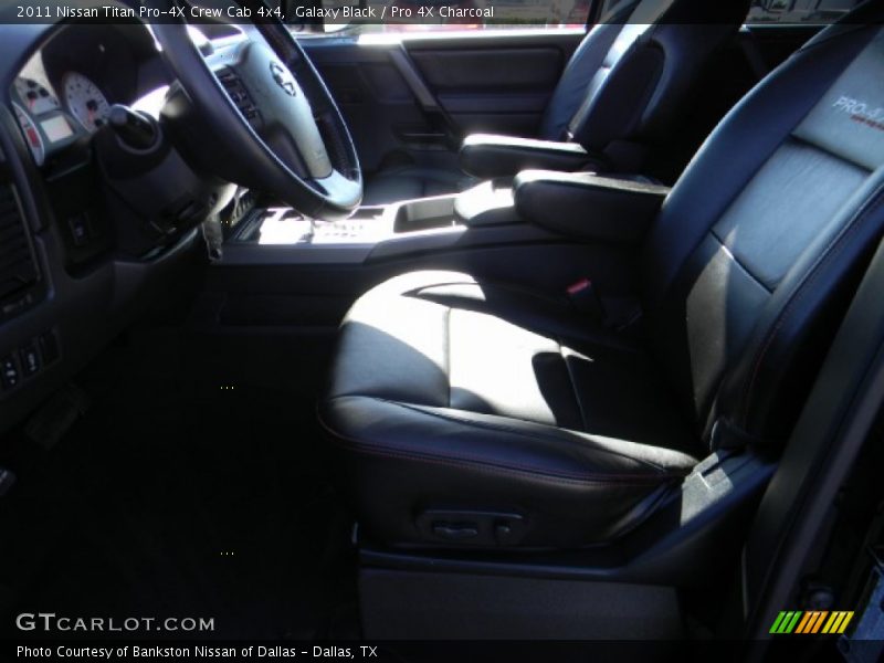 Galaxy Black / Pro 4X Charcoal 2011 Nissan Titan Pro-4X Crew Cab 4x4