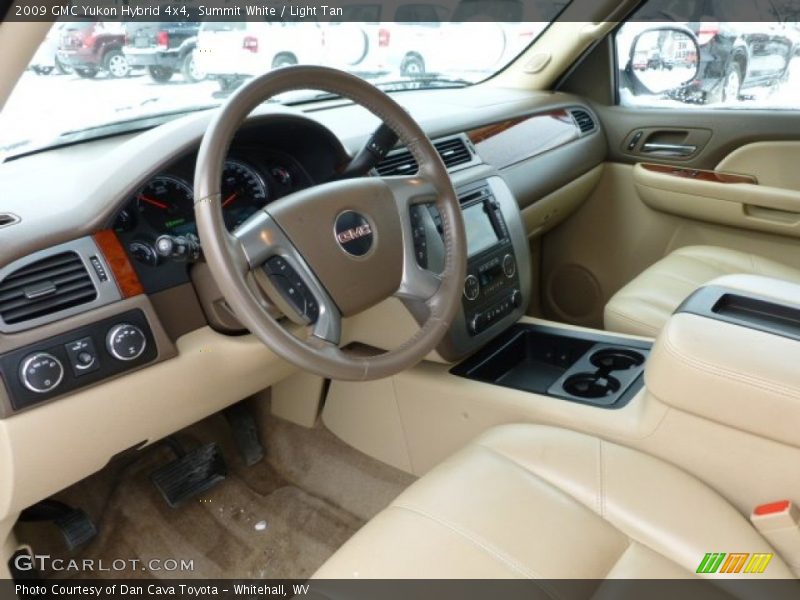  2009 Yukon Hybrid 4x4 Light Tan Interior