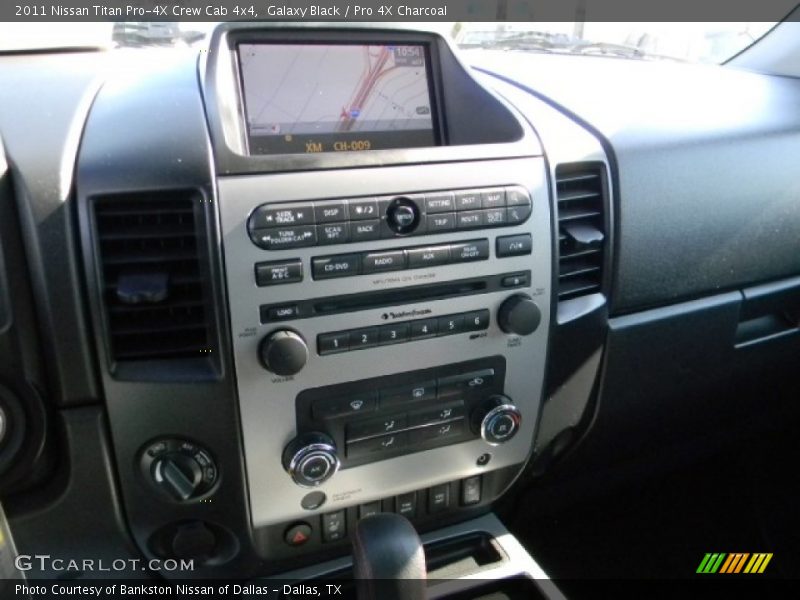Galaxy Black / Pro 4X Charcoal 2011 Nissan Titan Pro-4X Crew Cab 4x4