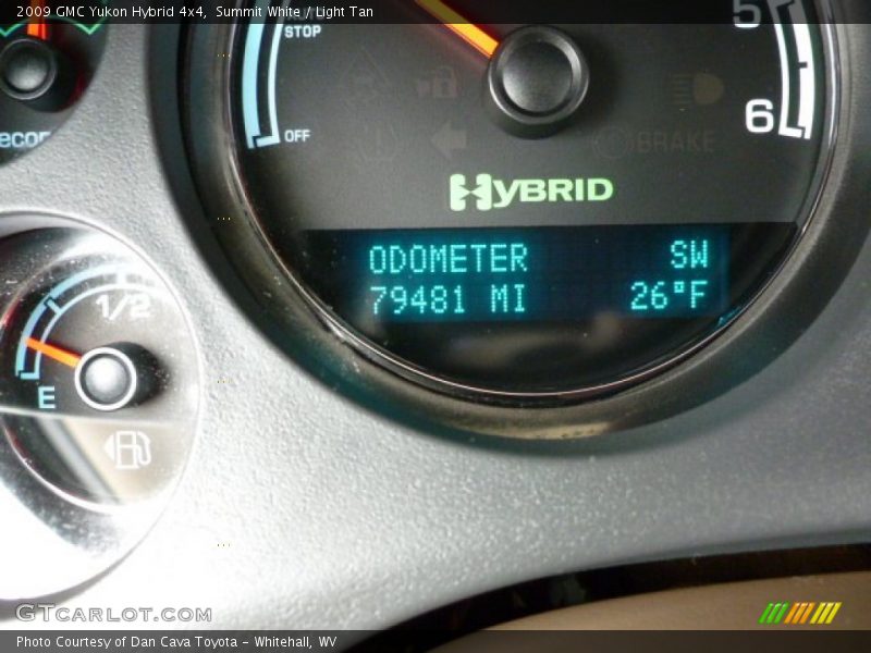 Summit White / Light Tan 2009 GMC Yukon Hybrid 4x4
