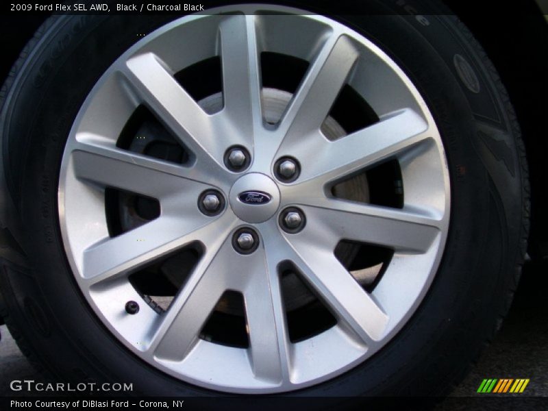 Black / Charcoal Black 2009 Ford Flex SEL AWD